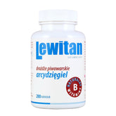 Levitan + Engelwurz - Bierhefe 200 tab. JAHRHUNDERT - Biogo.de